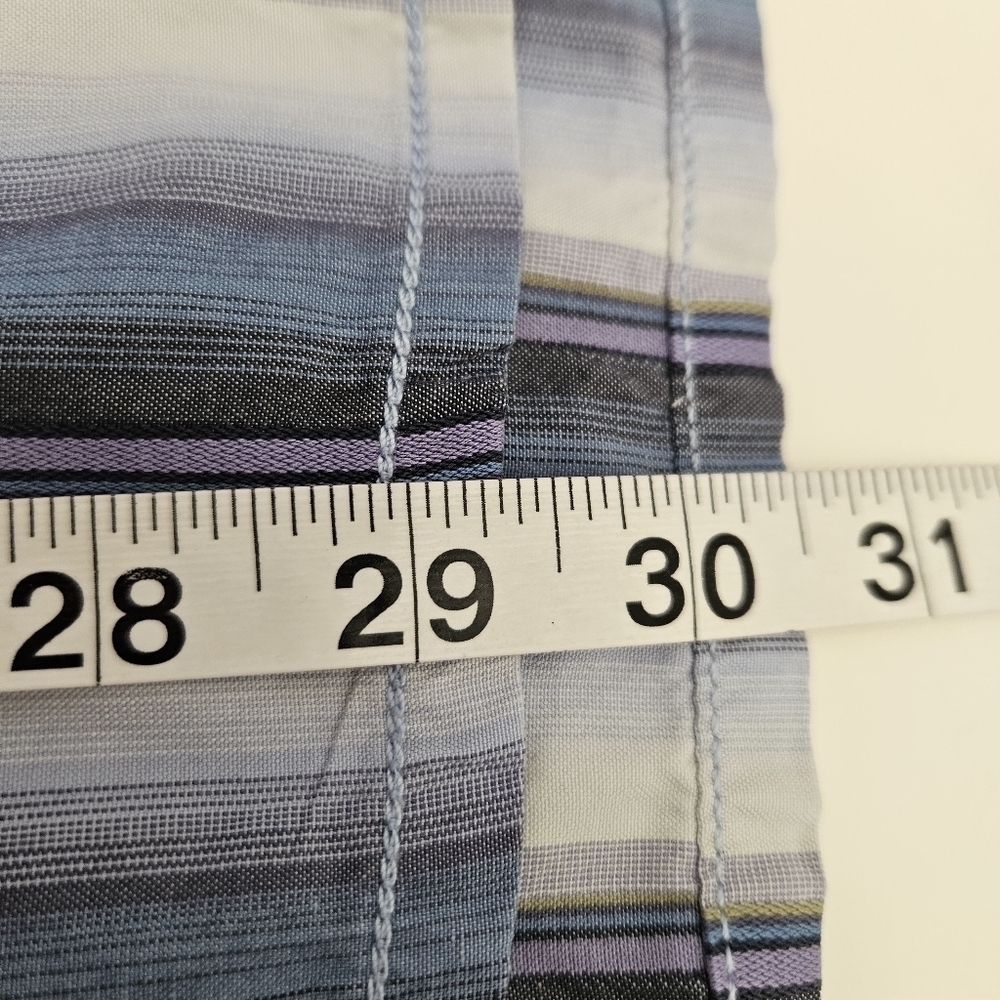 Tommy Bahama Mens Striped Long Sleeve Casual Shirt Blue Purple Tan XL‎ - Picture 5 of 10